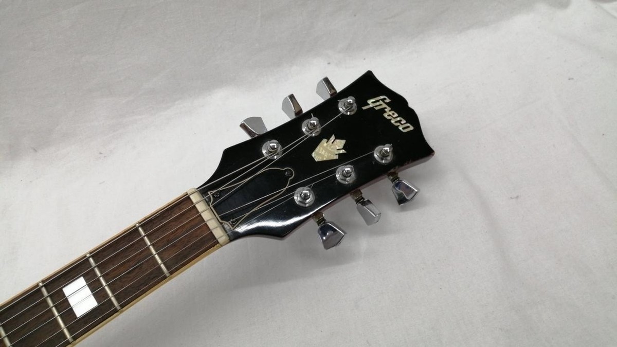 Vintage Japan Greco SA-550R Cherry 1977 Semi Hollow Body Electric