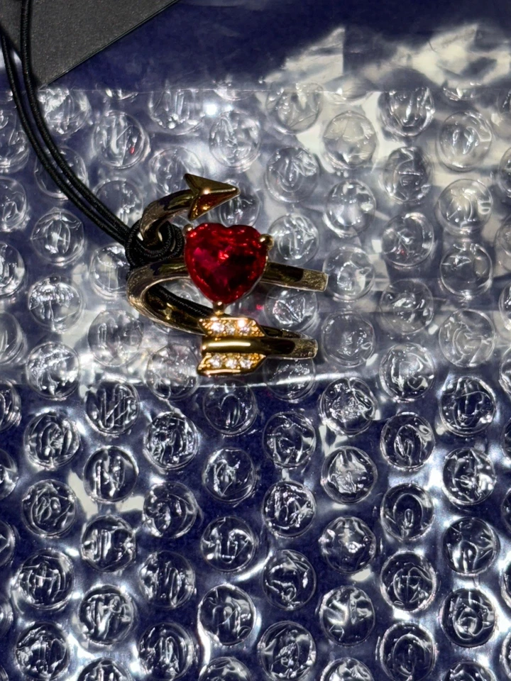 Anillo Kate Spade Lovestruck Corazón y Flecha Talla 6 O 7 Nuevo Foto 4 de 4