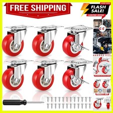 6 Set 2.5 Inch Creeper Wheels Casters Replacement 4 Pcs 360 Degree Roller Cas... 6 Set 2.5 Inch Creeper Wheels Casters Replacement 4 Pcs 360 Degree Roller Cas...