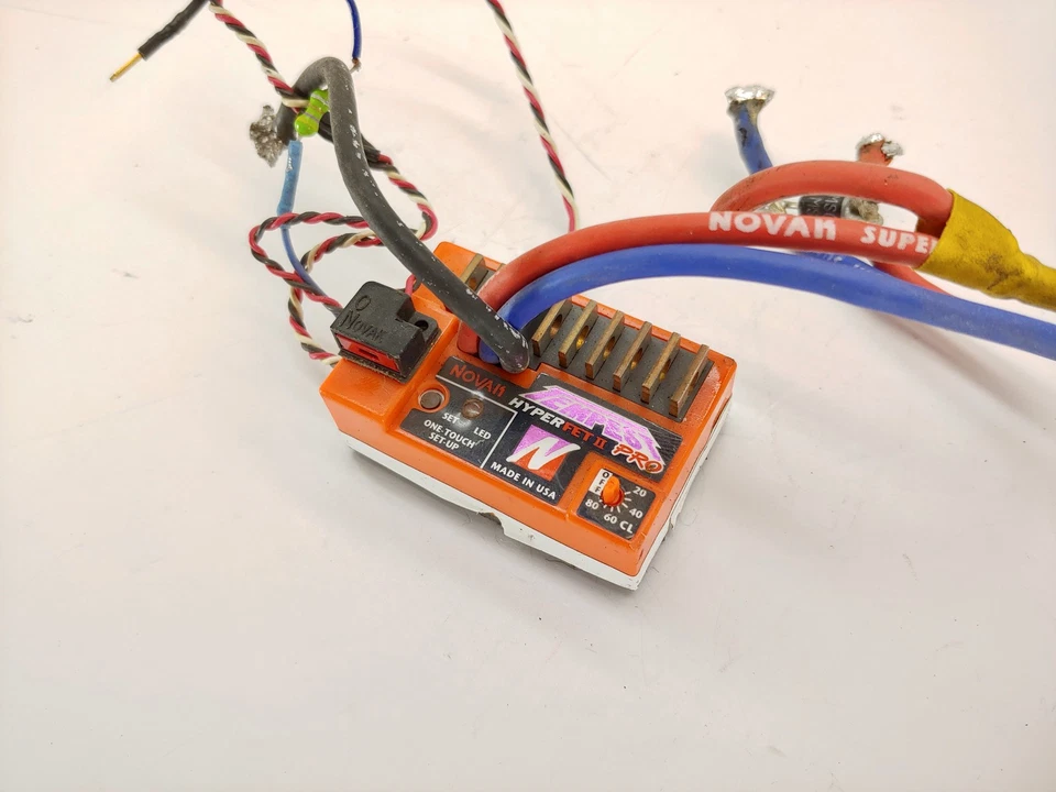 Vintage Novak Tempest Pro HyperFet II Speed Control RC ESC - Image 4 of 4