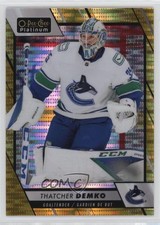 2023-24 O-Pee-Chee Platinum Seismic Gold 21/50 Thatcher Demko #49 0c3