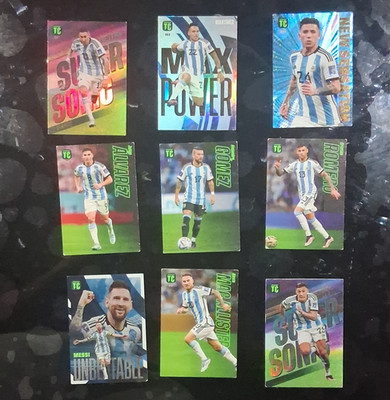 Panini Top Class 2024 FIFA Argentinien Karten Lot 18x Messi Álvarez Garnacho