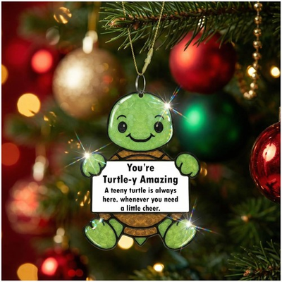 #ad Positive Turtle Car Charm for Rear View Mirror Cute Hanging Ornament Boho ... $12.53