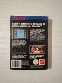 Gremlins 2 Nintendo Nes Ita Pal A Mattel + Protect Box