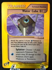 Water Cube 01 140/147 Aquapolis Common Pokémon TCG NM Never Played