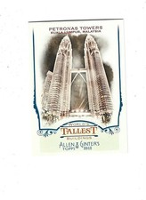 2012 Topps Allen and Ginter World's Tallest Buildings #WTB3 Petronas Towers