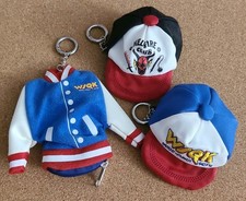 3 Stranger Things Series 5 WSQK Hat Jacket Collectible Keychain No Boundaries