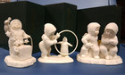 3 VTG Dept. 56 Snow Babies: FALLING STARS; TEACH A TRICK; & CHEER YOU UP — photo 1