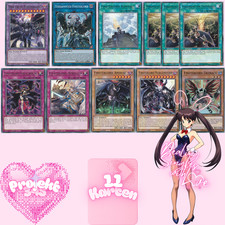 Yu-Gi-Oh! Finsterlord Darklord Rare Super Rare MZMU-DE Deck Core