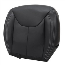 For Jeep Wrangler Rubicon 2013-2017 Driver Side Black Leather Bottom Seat Cover For Jeep Wrangler Rubicon 2013-2017 Driver Side Black Leather Bottom Seat Cover