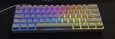 Punkston TH-61 Mechanical Wired Keyboard White English - Read Desription