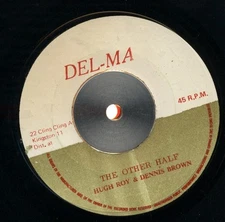 U-Roy & Dennis Brown - The Other Half (7") (Very Good (VG)) - 3619398132