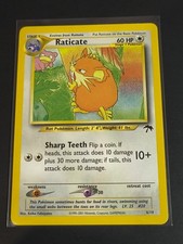 Pokemon TCG Raticate Non-Holo Promo Southern Islands 6/18 WOTC Vintage LP on eBay