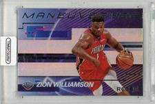 2020-21 Panini Recon Zion Williamson 4 Maneuvers