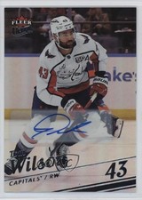 2025-26 Upper Deck Fleer Ultra Rainbow Foil Auto Tom Wilson #84 Auto 07pz