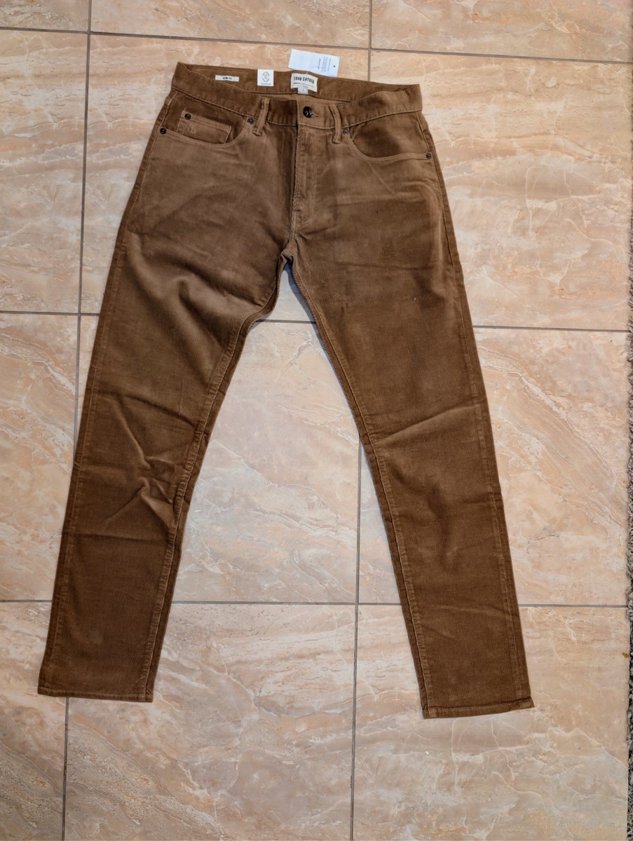Todd Snyder - Slim Fit 5-Pocket Corduroy Pant - Vintage Brown | eBay