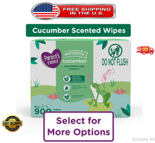 Parent's Choice Cucumber Scent Baby Wipes, 900 Count Select for More Options