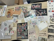 Japan Stamps 1800s on inc postal history old auction lot £210 ad46