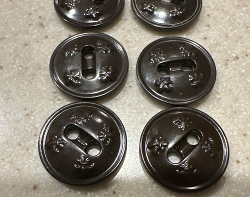 Vintage Plastic Boy Scouts Buttons 11pcs Lot - Picture 2 of 4