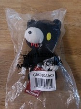 GLOOMY the Naughty Grizzly Bear Black- plush 4"