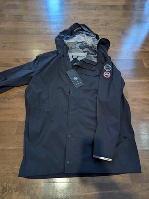 Brand New Y/Project x Canada Goose Nanaimo Asymmetrical Shell Jacket, L, Black