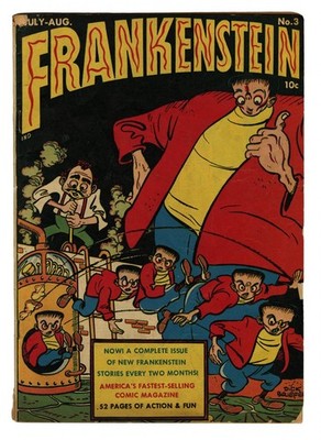 Prize - FRANKENSTEIN COMICS (1945-54) #3 - Grade 4.0 - Comic Book