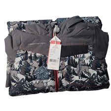 Obermeyer Ski Suit Kids 5 Quinn One-Piece Insulated Front Zip Waterproof 10K New