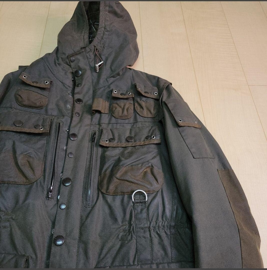 Rare Barbour TOKITO Beacon Oiled Military Jacket image 2