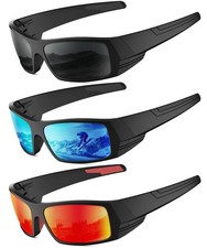 Sports Sunglasses-Men Polarized Mens-Sunglasses: Wrap Around Sun Glasses for ...