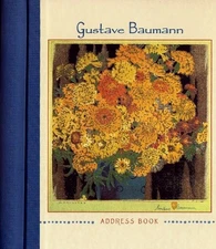 Gustave Baumann Deluxe Address Book Aa237 - - Good - See condition notes