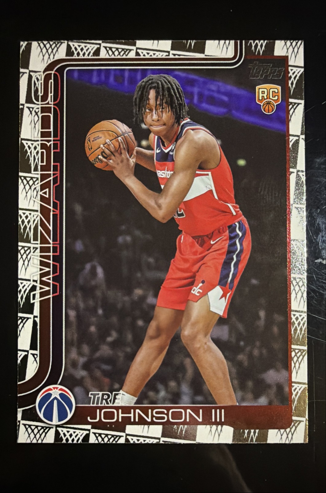 2025-26 Topps - Tre Johnson #206 Season Tip-Off (RC)