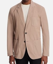Rag  Bone Men's Beige Butler Peached Unlined Cotton Blazer Jacket Size 42
