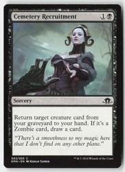 Cemetery Recruitment - Eldritch Moon #83 Common MTG