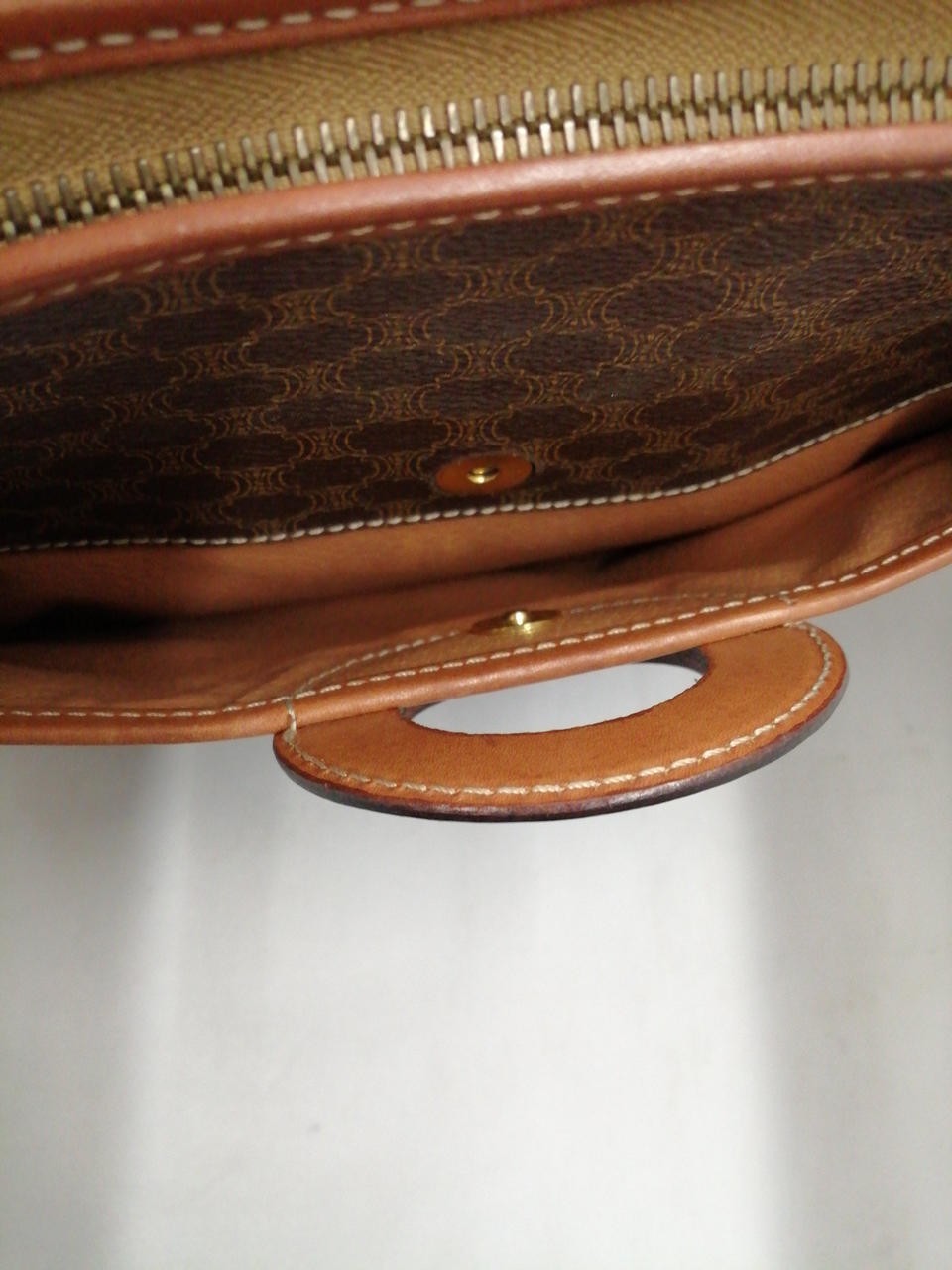 Second Bag Model Macadam Pattern CELINE - image 10