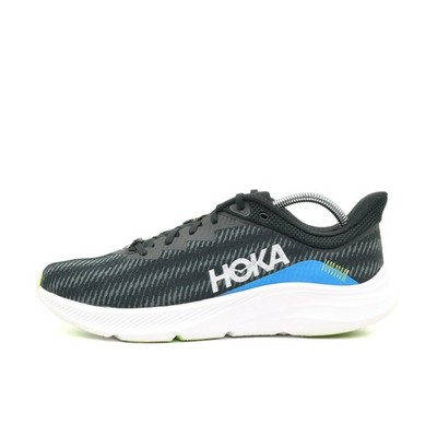 Hoka One Herren Solimar Sportschuh Schwarz/Blau/Weiß Textil Laufschuh EU 45 1/3