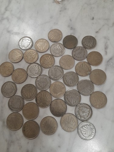 35 Arcade/slot Macine Tokens Vintage