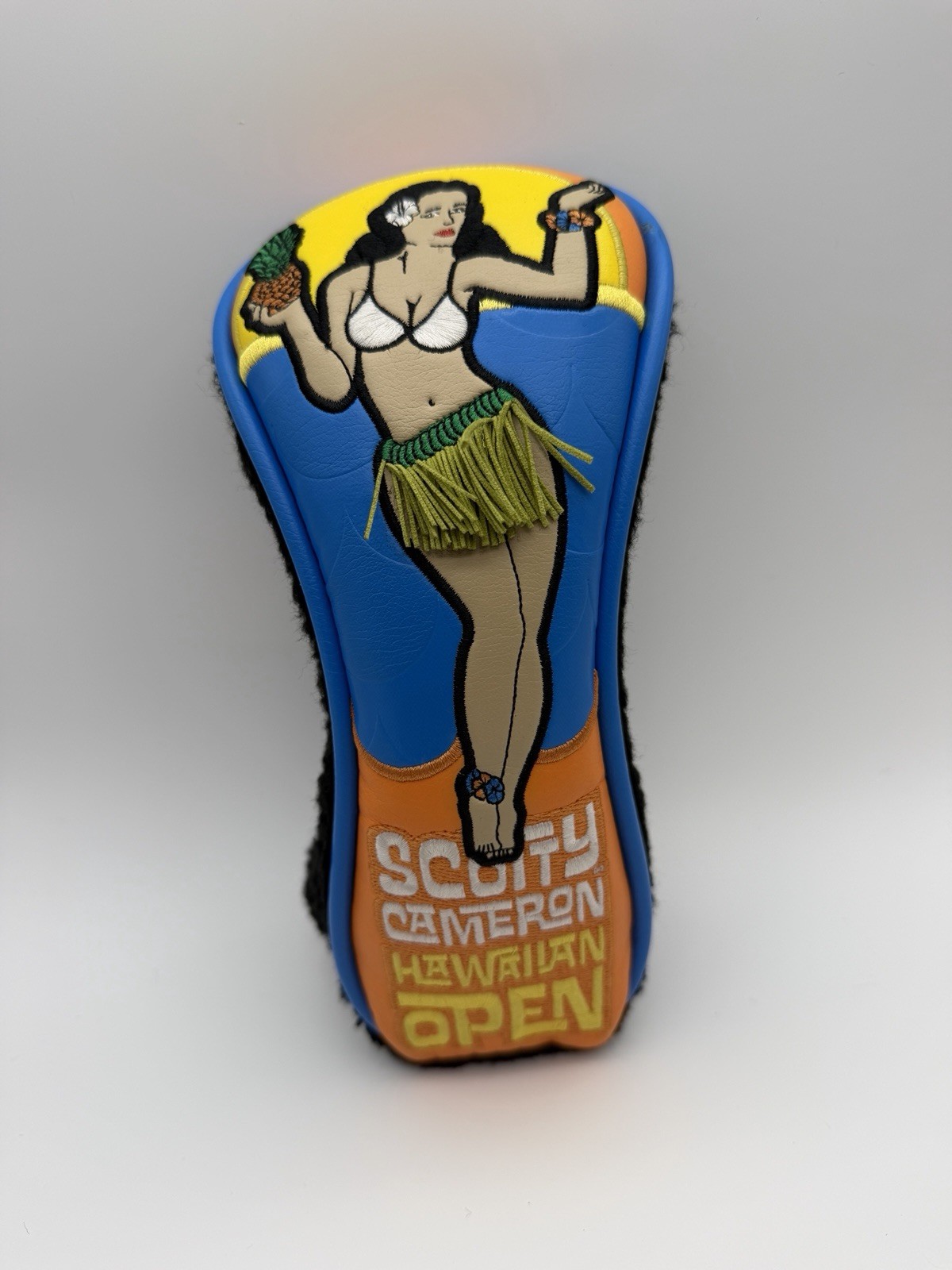 2017 Hawaiian Open Scotty Cameron Hula Girl Hybrid/Utility Club Cover Rare!