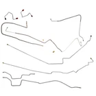 Brake Line Kit Complete Tubes 1987-95 Jeep Wrangler YJ Without ABS Stainless 7pc