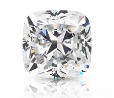 5 Ct CVD Lab Grown Diamond Cushion Cut VVS1 - D Color Loose Diamond Certified