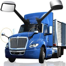 Chrome Hood Mirror Replacement International Lt 625 2018+ Truck Right, 