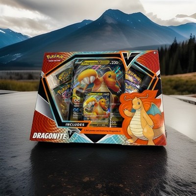 2021 Pokémon TCG: Sword & Shield Dragonite V Box New Factory Sealed READ DESC