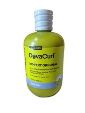 DevaCurl No-Poo Original Zero Lather Cleanser For Rich Moisture Curls 12 oz -NEW