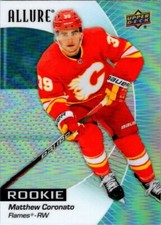 Matthew Coronato 2023-24 UD Allure Base Rookie Card #122 - Flames