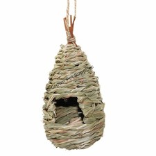 Natural Bird Bed Nest Canary Cage Egg container Breeding Nest Decorative