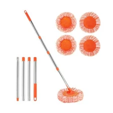59 in Adjustable Cleaning Mop, Dolodomy 180° Rotatable Mops for Floor Clean