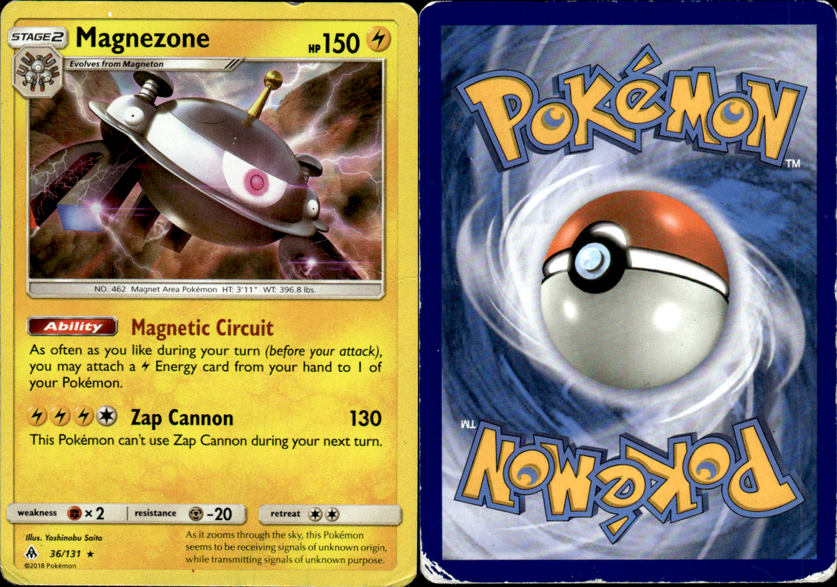 Magnezone 36/131 HOLO RARE Forbidden Light Pokemon TCG Card