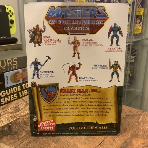 Mattel Masters of the Universe Classics Beastman Action Figure MOTU New Retro - Picture 9 of 9
