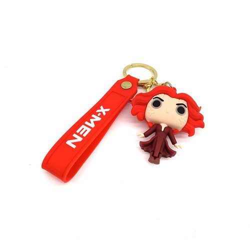 1PCS X-MEN Keychain Wolverine Cyclops Magneto Storm Phoenix Figure Key Rings - Picture 19 of 19