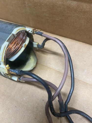 Used Stator from a Ryobi HD501 Corded 1/2 inch Hammer Drill - Picture 2 of 7