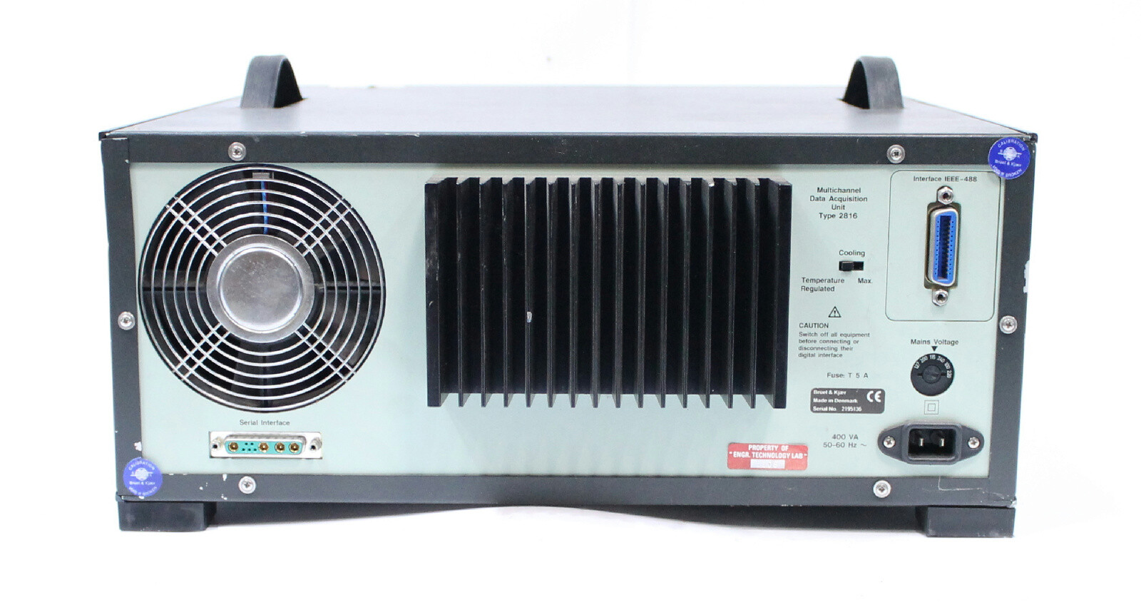 Bruel & Kjaer 2816 Multi-Channel Data Acquisition Unit w/ 7521 3022 3028 3017